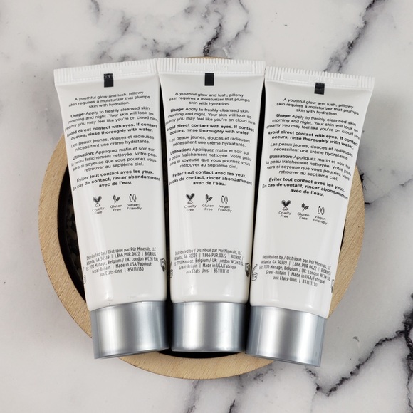 PÜR 4-in-1 Cloud Cream Gel-to-Water Hydrating Essence Moisturizer (x3) - Picture 2 of 3